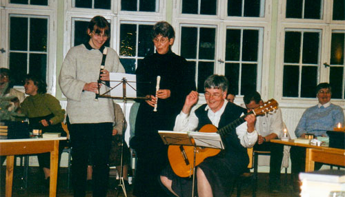 In den Adventsingwochen strapaziere ich immer besonders meine Lachmuskeln