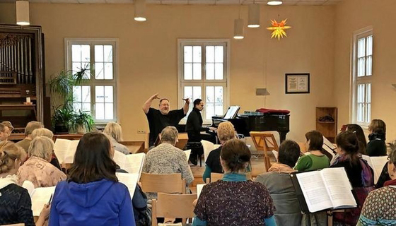 Singend und gesellig ins neue Jahr in Dahme